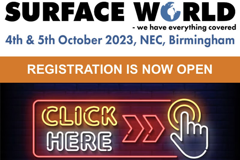 Amber Industries sarà presente come espositore a Surface World 2023.