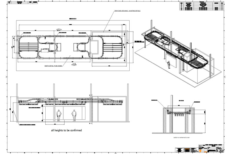 AT100 Power & Free Range Conveyor Project Underway