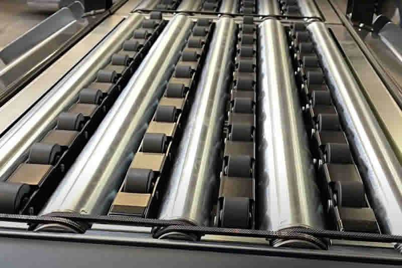 Mini sistema di smistamento ad alta velocità con 5 punti di destinazione