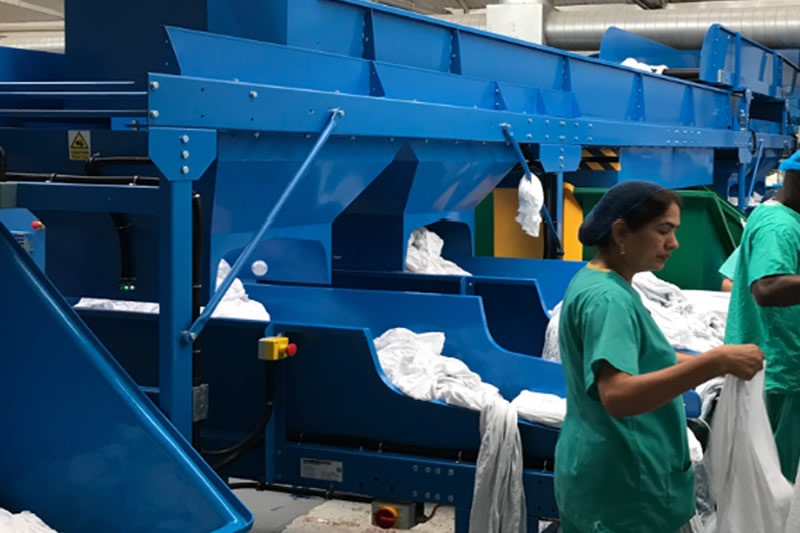 Laundry Conveyors by Amber Industries