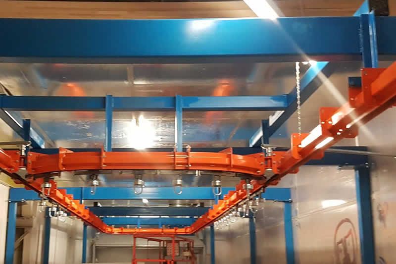 Sistemi di trasporto MCM Freetrack: una soluzione flessibile per la movimentazione dei materiali. MCM Freetrack Conveyor Systems Providing A Flexible Materials Handling Solution