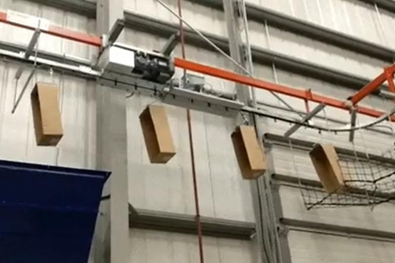 Sistemi di trasporto a catena chiusa Powertrack 