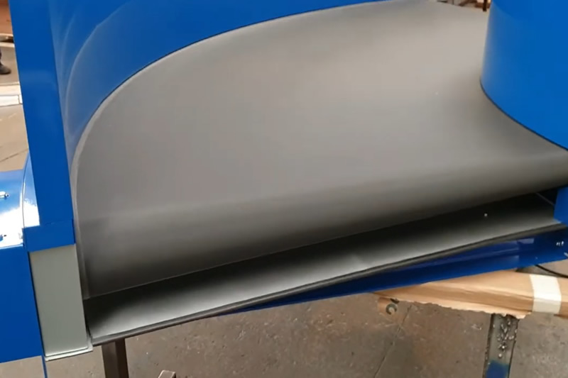 Trasportatori curvi/a nastro in PVC